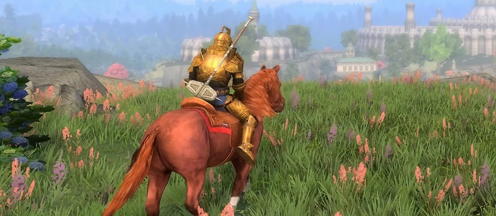 На скриншотах фанатского ремейка TES 4: Oblivion показали, как преобразился Имперский дворец