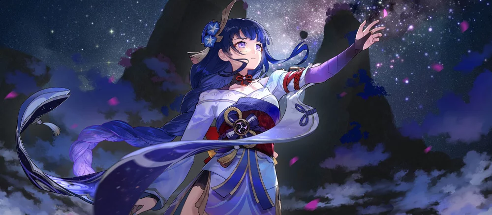 Представлена эротическая фигурка Сегун Райдэн из Genshin Impact. На фото можно увидеть ее стройное тело в купальнике