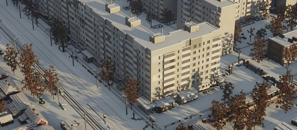 Россиянин из Таганрога воссоздал свой микрорайон в Minecraft. Вышло атмосферно