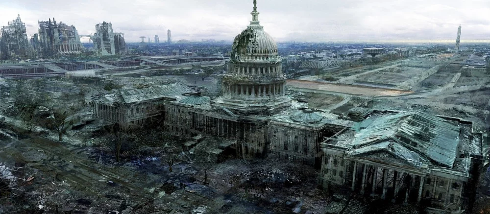 Студент показал одну из локаций Fallout 3 с полностью новой графикой на другом движке