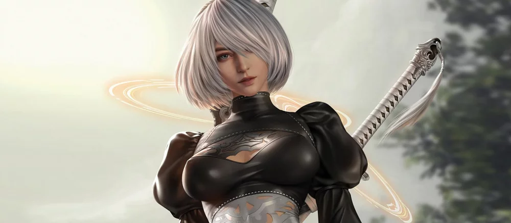 В аниме по Nier: Automata засветилась попа 2B