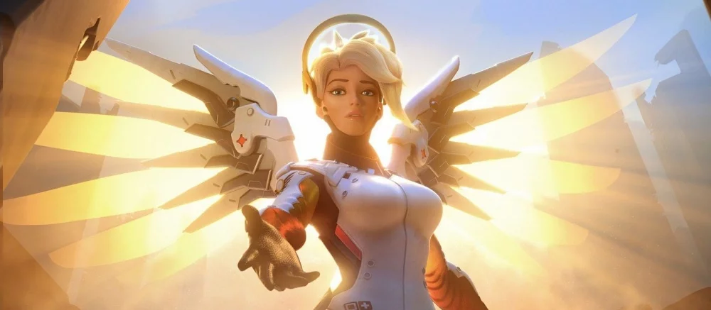 Blizzard анонсировала симулятор свиданий Loverwatch, где можно закадрить Мерси