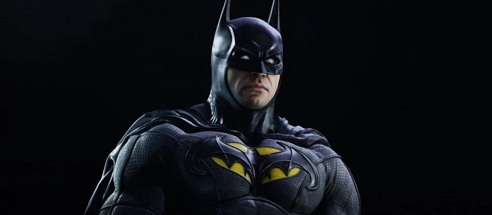 Художник, рисующий киберпанк-девушек, показал свою версию Бэтмена