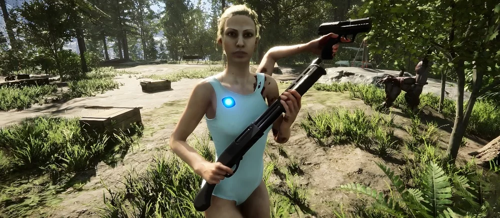 Как подружиться с Трехногой девушкой (Вирджинией) в Sons of the Forest и сделать её спутником