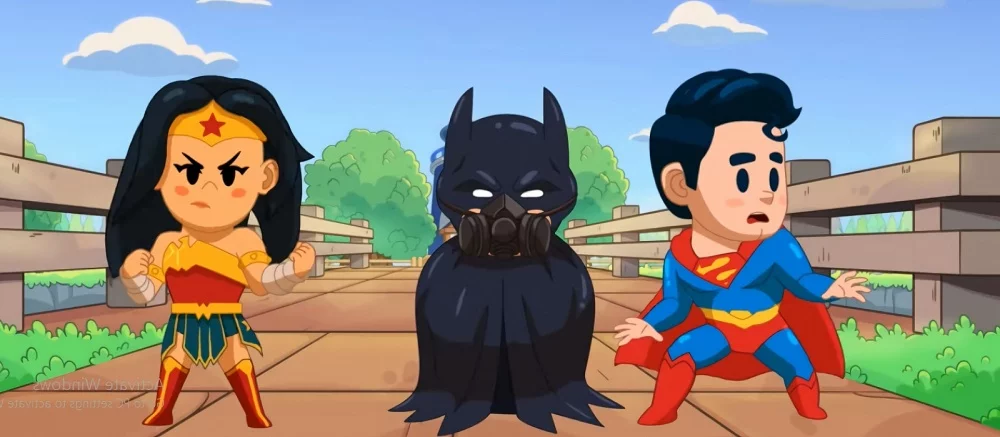 Показан геймплей новой игры про Лигу справедливости в стиле мультика