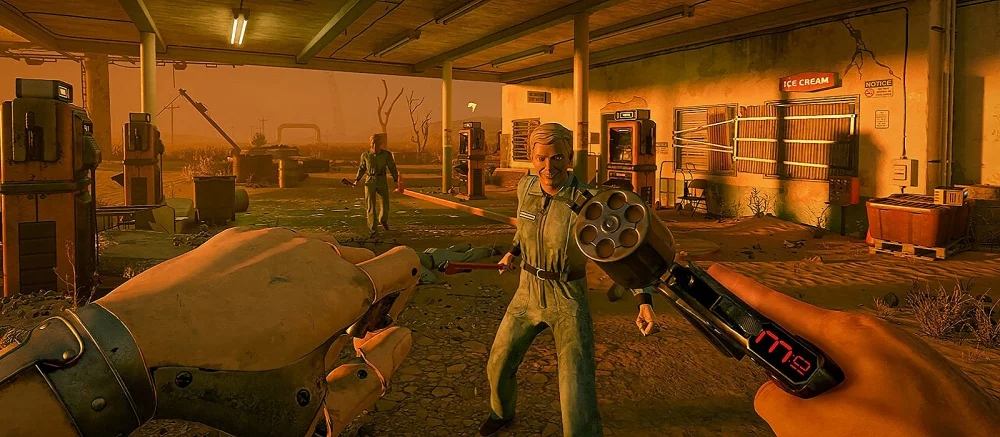 Вышел новый геймплей польского шутера с открытым миром и управляемым транспортом — ExeKiller