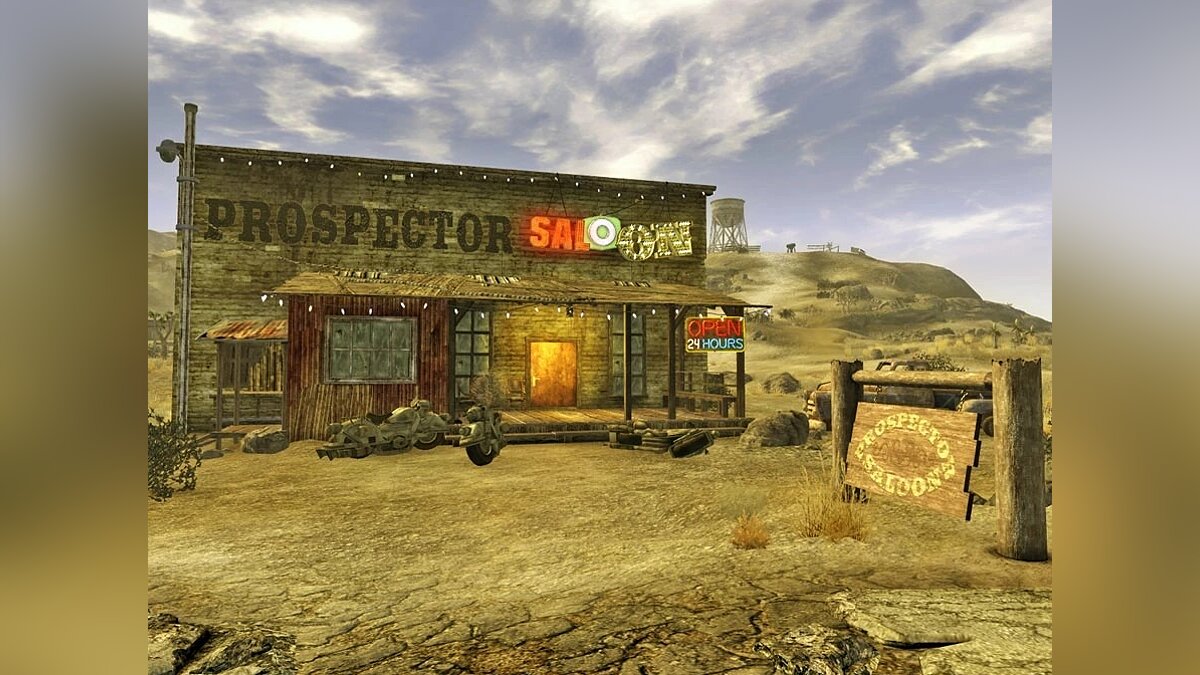 Ранчо fallout new vegas. Фоллаут Нью Вегас Салун Гудспрингс. Салун фоллаут Нью Вегас. Гудспрингс Fallout New Vegas. Салун Старатель Нью Вегас.