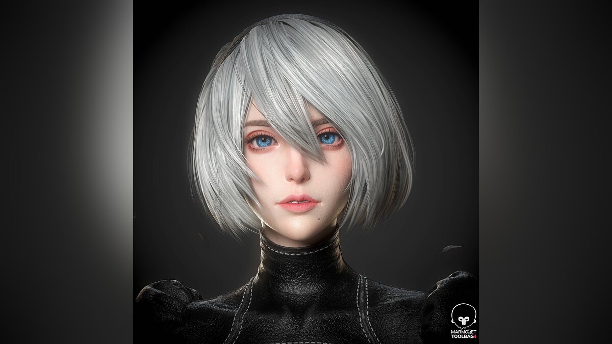 Парень прокачал внешность 2B из NieR: Automata и показал ее обновленную попу  крупным планом