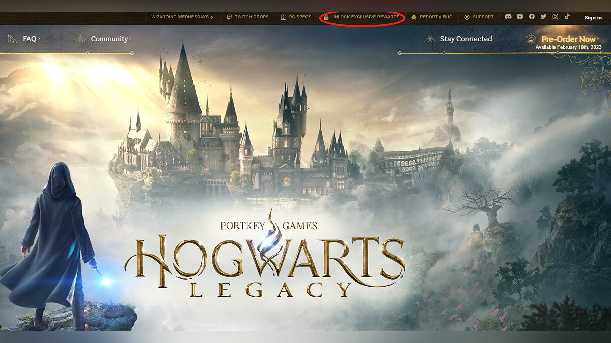 Как связать аккаунт Warner Bros. с профилями PSN, Xbox Live, Steam и  получить уникальные награды в Hogwarts Legacy