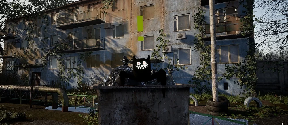 В Steam можно купить «Симулятор лазанья по заброшкам», где надо искать мемы