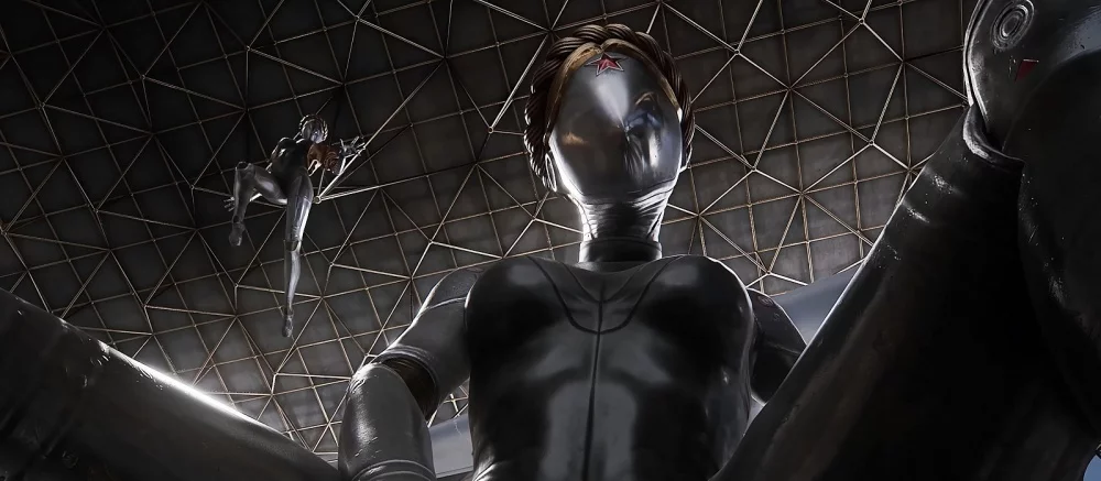 3D-художник Atomic Heart в деталях показал модели Близняшек. Героинь можно рассмотреть со всех сторон