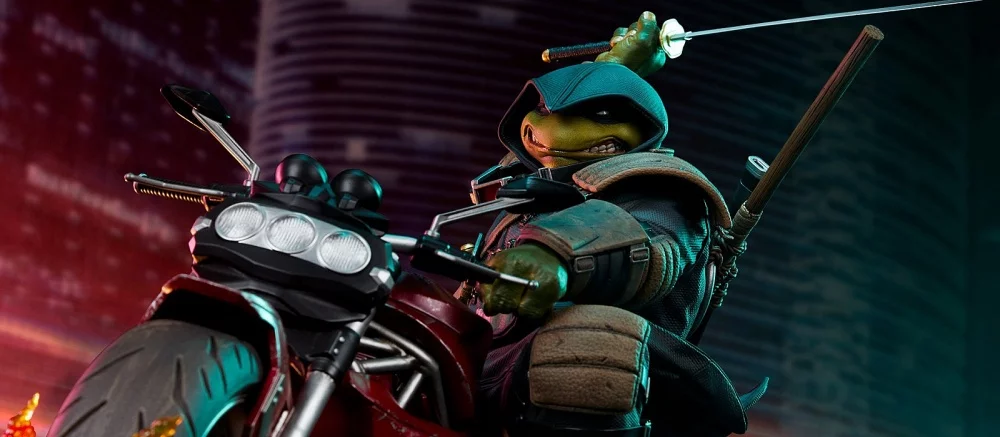 Художник показал фигурку мрачной Черепашки-ниндзя, которая мстит за своих братьев. Она стоит 100 тыс рублей