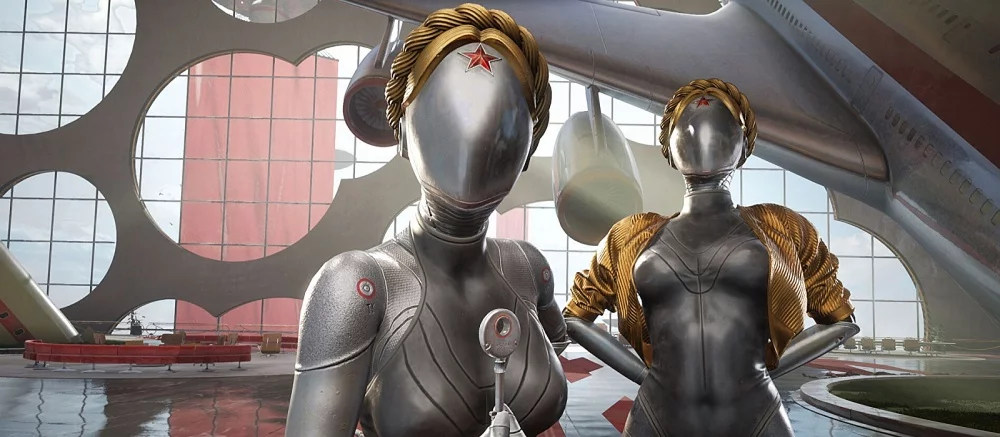 Художник показал, как бы выглядели близняшки из Atomic Heart, если бы были настоящими девушками