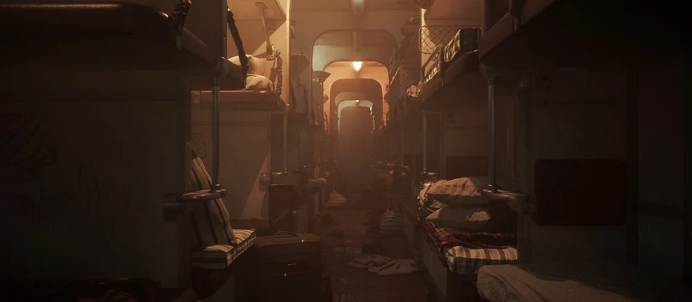 Как P.T., только про российский поезд. Московский художник показал концепт жуткого хоррора на Unreal Engine 5