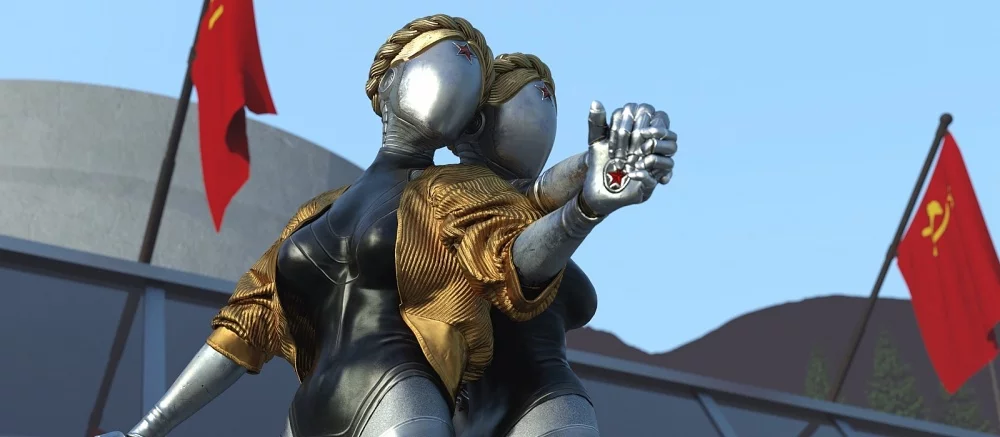 Моддер раздел близняшек из Atomic Heart и показал скриншоты с их голыми телами (18+)