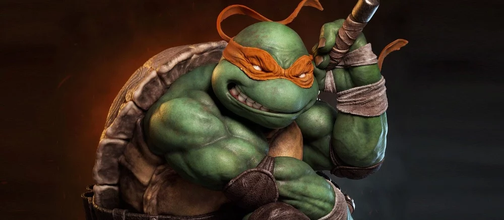 Показаны «детские» версии Черепашек-ниндзя из нового мультика. Выглядят очень кринжово