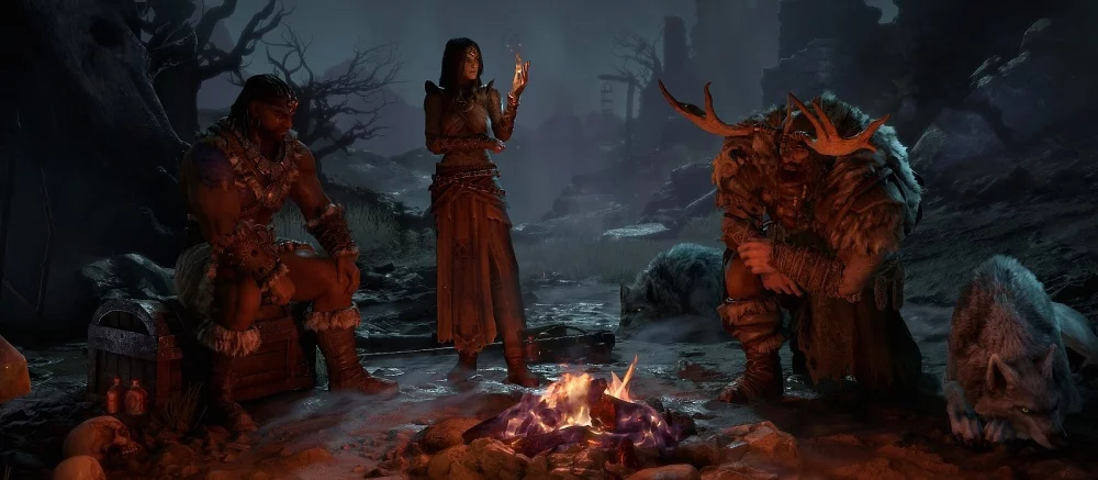 Полчаса геймплея Diablo 4: зачистка подземелий и битвы с боссами на варваре 100-го уровня