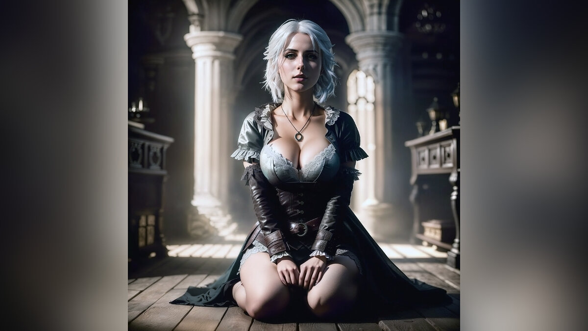 Цири из The Witcher 3 тоже «оживили» с помощью современных технологий.  Теперь героиня выглядит как реальная девушка