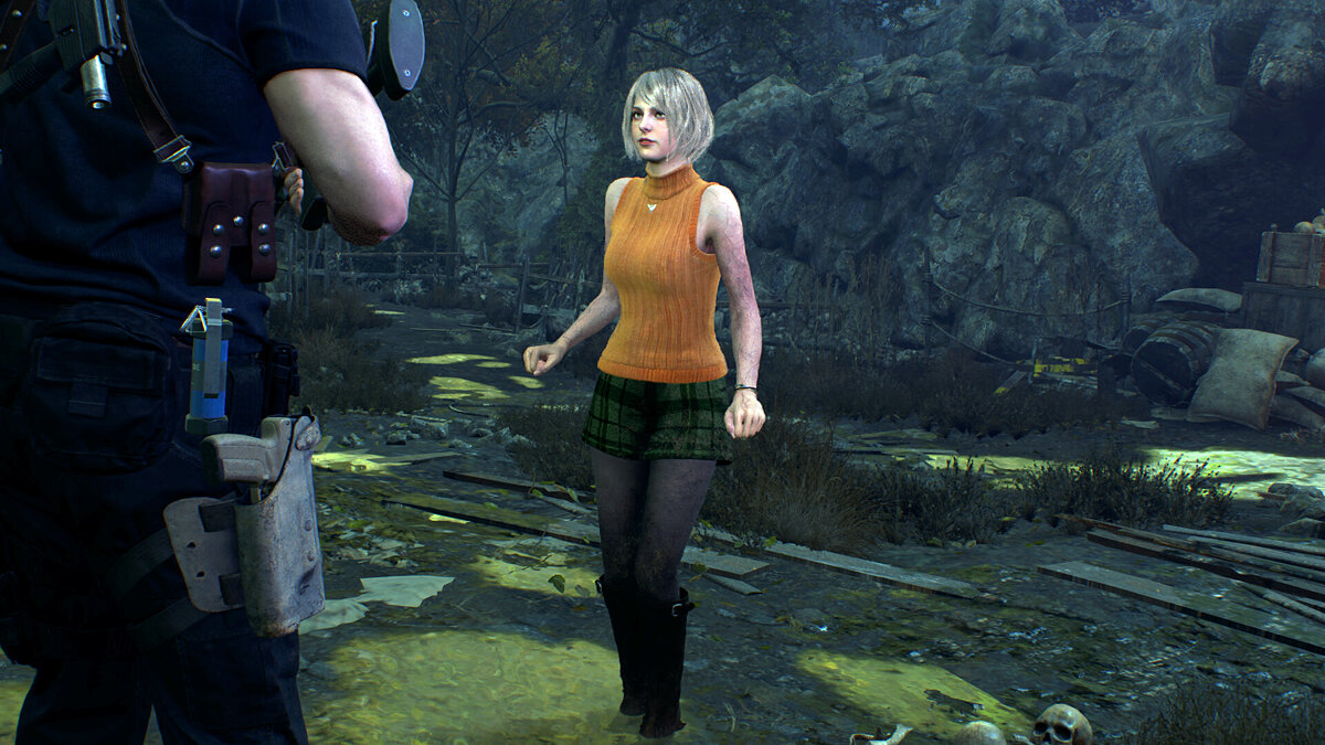 Re4 ashley upskirt