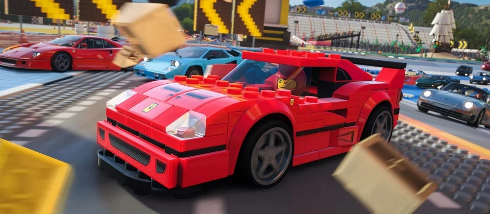 В сети раньше времени анонсировали новую гонку в открытом мире LEGO 2K Drive — скриншоты