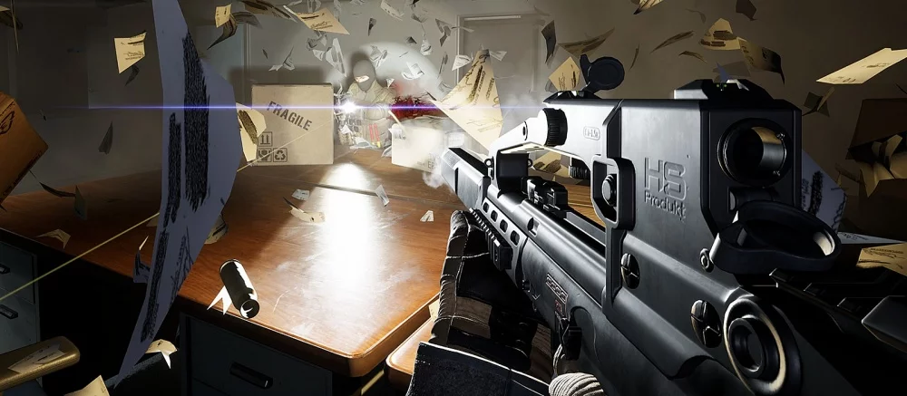 Вышел геймплей залипательного шутера, который напоминает смесь «Матрицы» и F.E.A.R. На видео творится кровавое месиво