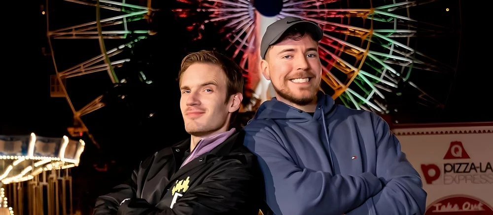 «Легенды»: ютубер MrBeast с 144 млн подписчиков выложил совместное фото с PewDiePie. Пост сразу завирусился в сети