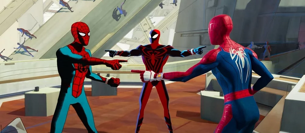 Мем с тремя Питерами Паркерами вышел на новый уровень: вышел второй трейлер мультфильма «Человек-паук: Паутина вселенных»