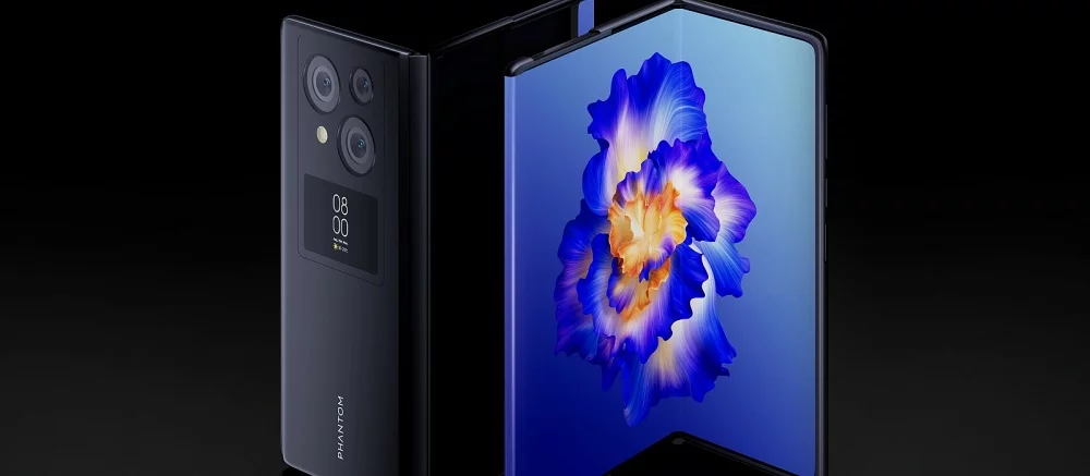 Представлен «убийца Samsung Galaxy Z Fold» — новый складной смартфон Tecno Phantom V Fold