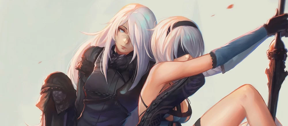 На фото показали раздеваемые фигурки 2B и A2 из NieR Automata, которые похожи на героинь Genshin Impact