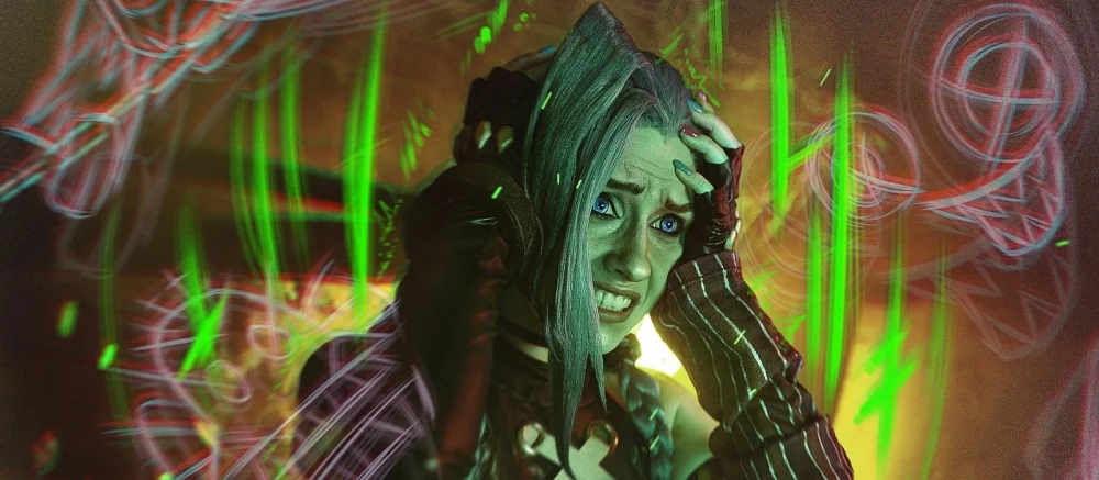 Россиянки сделали впечатляющий косплей Джинкс и Вай из сериала «Аркейн»