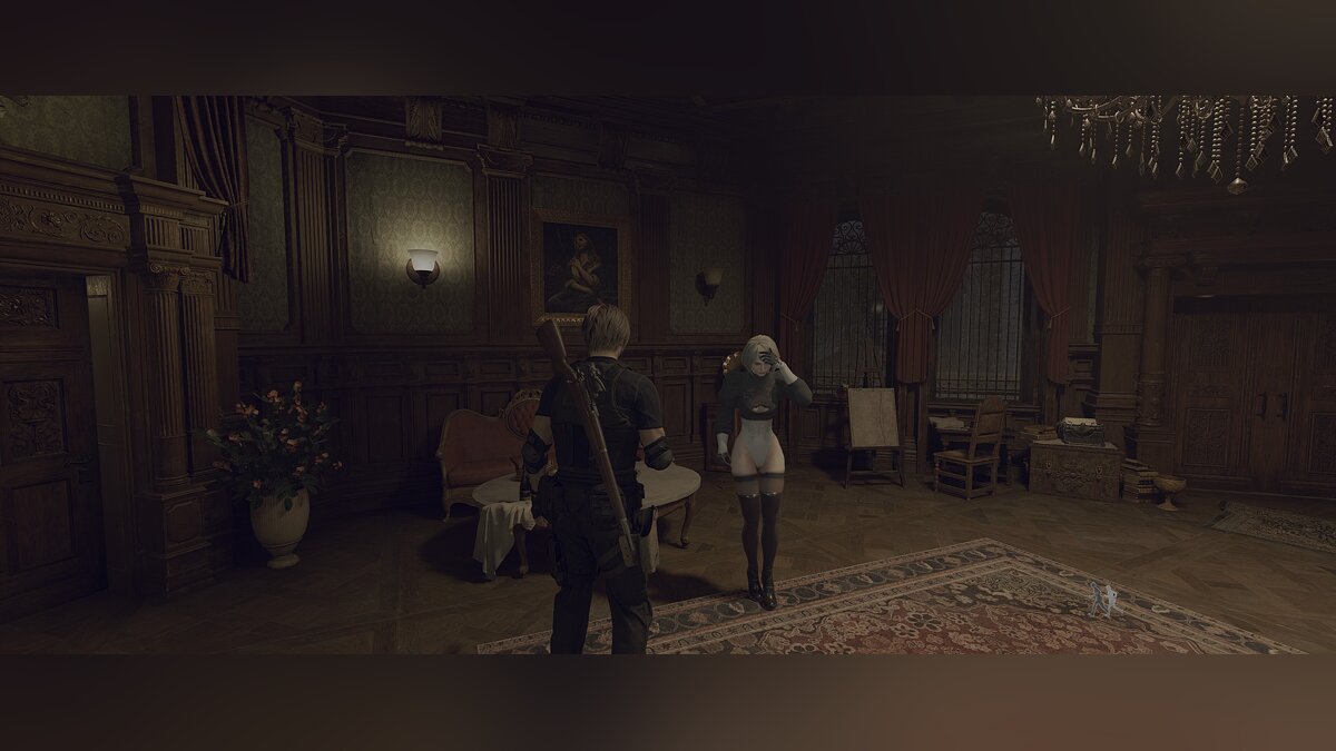 Эшли в ремейке Resident Evil 4 превратили в сексуальную 2B из Nier  Automata. Мод скачали больше 10 тыс раз