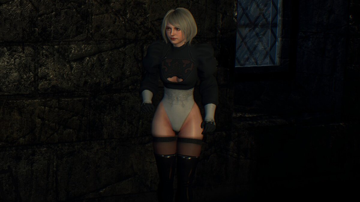 Эшли в ремейке Resident Evil 4 превратили в сексуальную 2B из Nier  Automata. Мод скачали больше 10 тыс раз