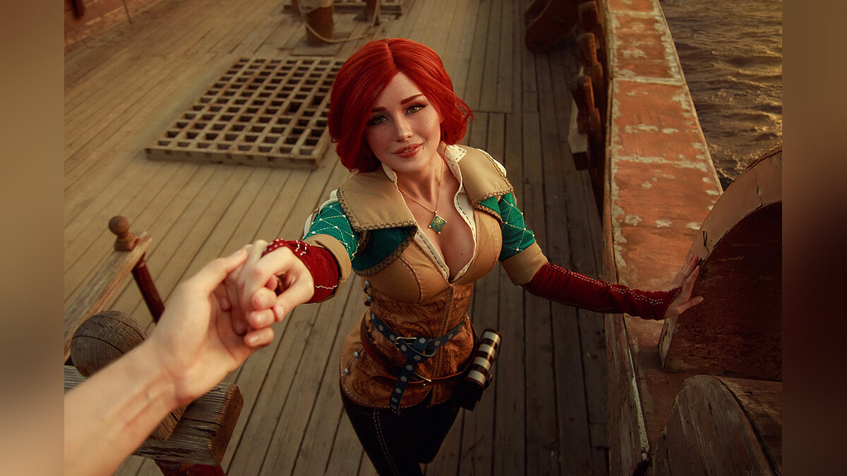 Triss merigold the witcher 3 3d model фото 66