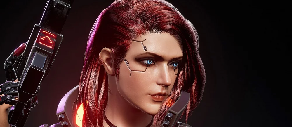 В сеть слили кадры первого российского сериала, который полностью состоит из CGI-графики. На них показана главная героиня