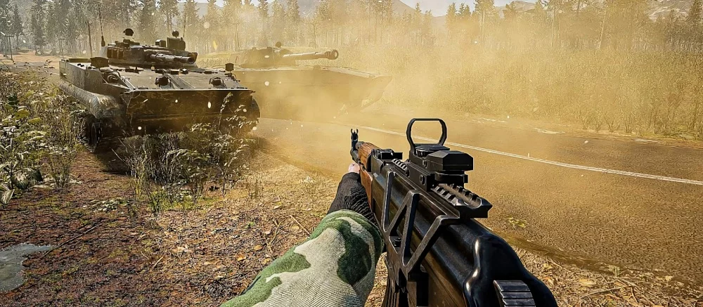 В Steam вышел одиночный военный шутер с управляемым транспортом, где нужно управлять целой армией