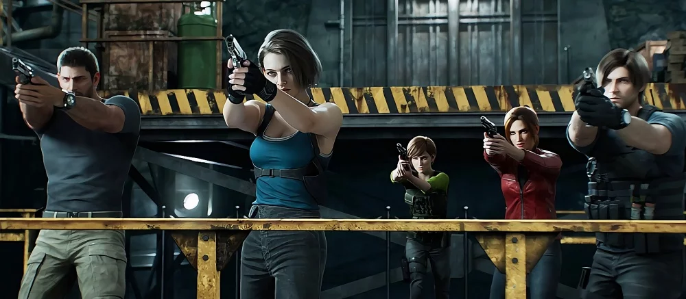 Зомби-акула, лизуны, и 40-летняя Джилл: вышел трейлер «взрослого» мультфильма Resident Evil: Death Island