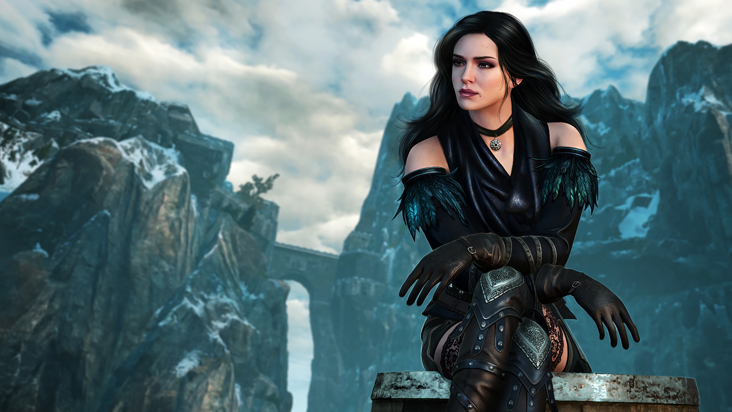 Yennefer of vengerberg the witcher 3 voiced standalone follower se фото 9