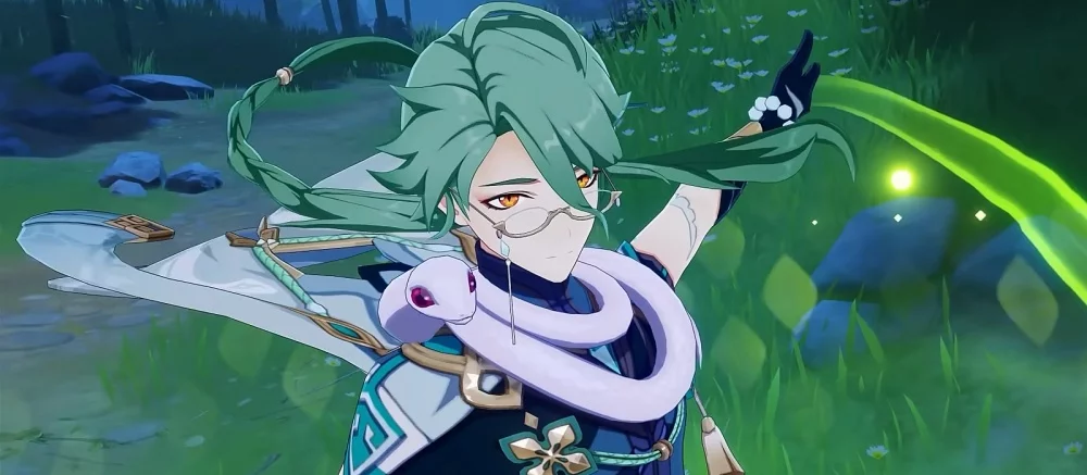 Авторы Genshin Impact посвятили трейлер новому пятизвездочному герою — лекарю Бай Чжу