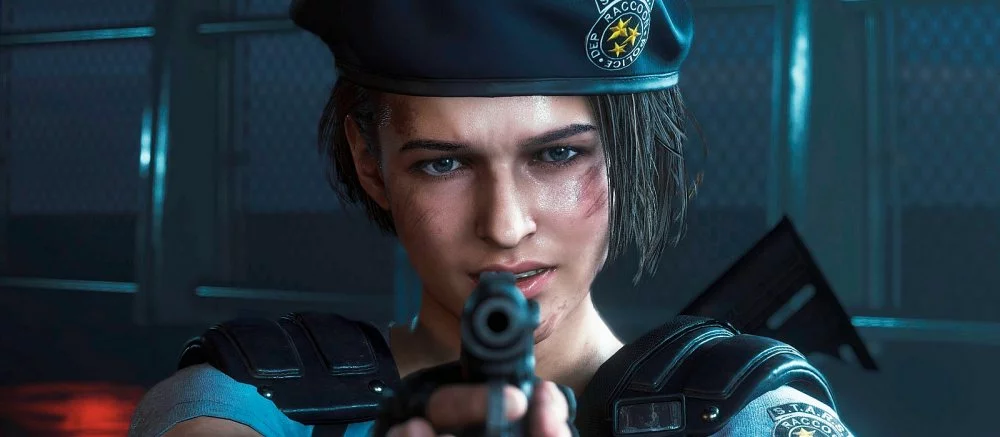 Девушка разделась и показала косплей Джилл Валентайн из Resident Evil, разрисовав красками свое тело