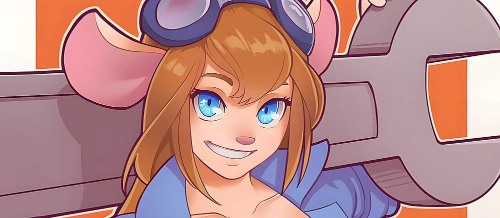 Горячая модель Лада Люмос показала возбуждающий косплей Гайки из культового мультика «Чип и Дейл»