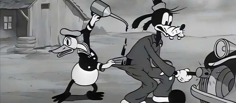 Парень показал собственный шутер от первого лица, который выглядит, как мультики Disney 30-ых годов, но с расчлененкой