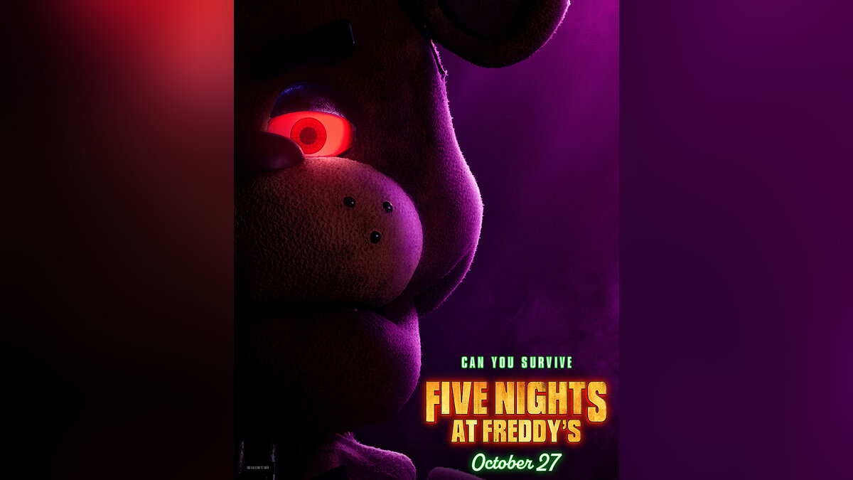 Вышел официальный тизер фильма Five Nights at Freddyʼs, где показали Фредди  и других аниматроников