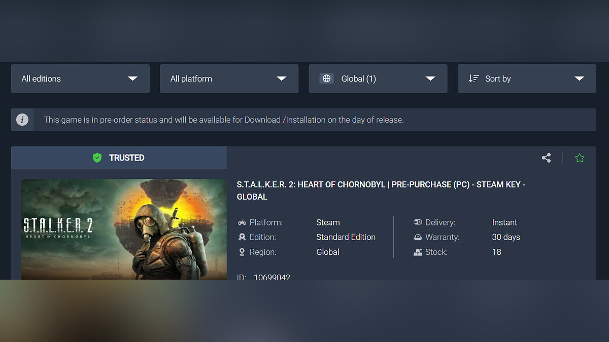 TOP 10 games about post-apocalypse for Steam are sold at a discount.  It even works on STALKER 2 for all regions
