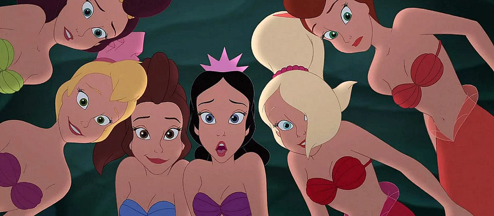 В сети показали сцену с сёстрами Ариэль из новой «Русалочки»