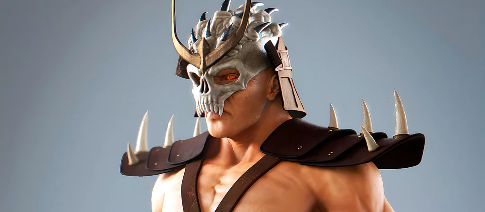 Актер из нового фильма Mortal Kombat показал, как превращается в Шао Кана