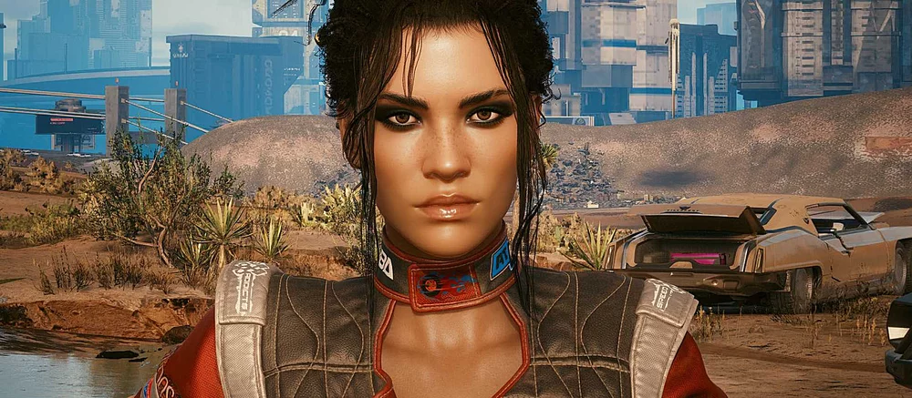 ИИ показал «правильную» версию Панам Палмер из Cyberpunk 2077. Героине заметно увеличили грудь