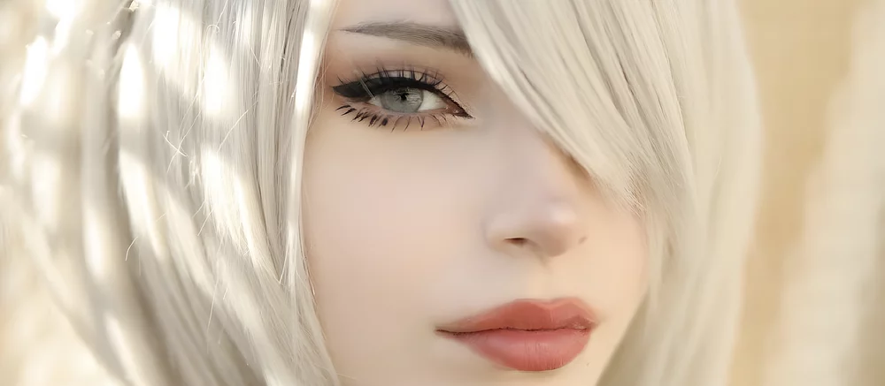 Красивая итальянка показала косплей незабываемой 2B из Nier: Automata