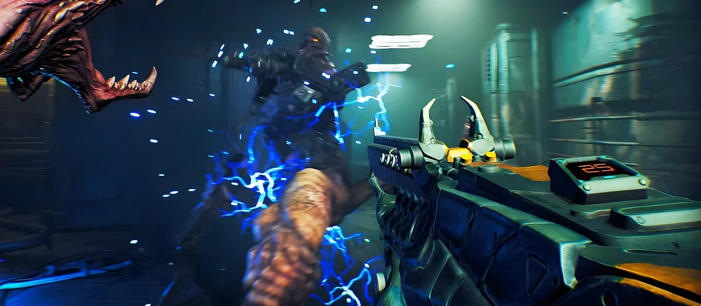 Вышел геймплей нового шутера в духе Doom 3 с мутантами-скорпионами, огромными пауками и «живым» оружием