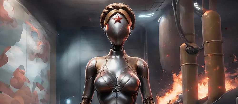 Создатели Atomic Heart показали собственные фигурки близняшек