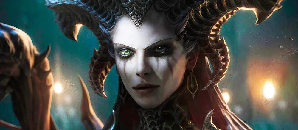 Художник снял всю одежду с демонессы Лилит из Diablo 4, показав ее полностью голой